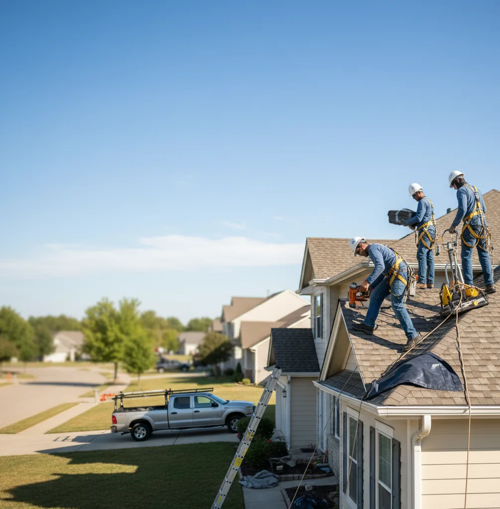 Roof Repair in Manor